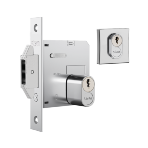 Fechadura Classic 1006 Roseta Quadrada Cromado